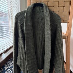 lululemon athletica Olive Green Cardigan